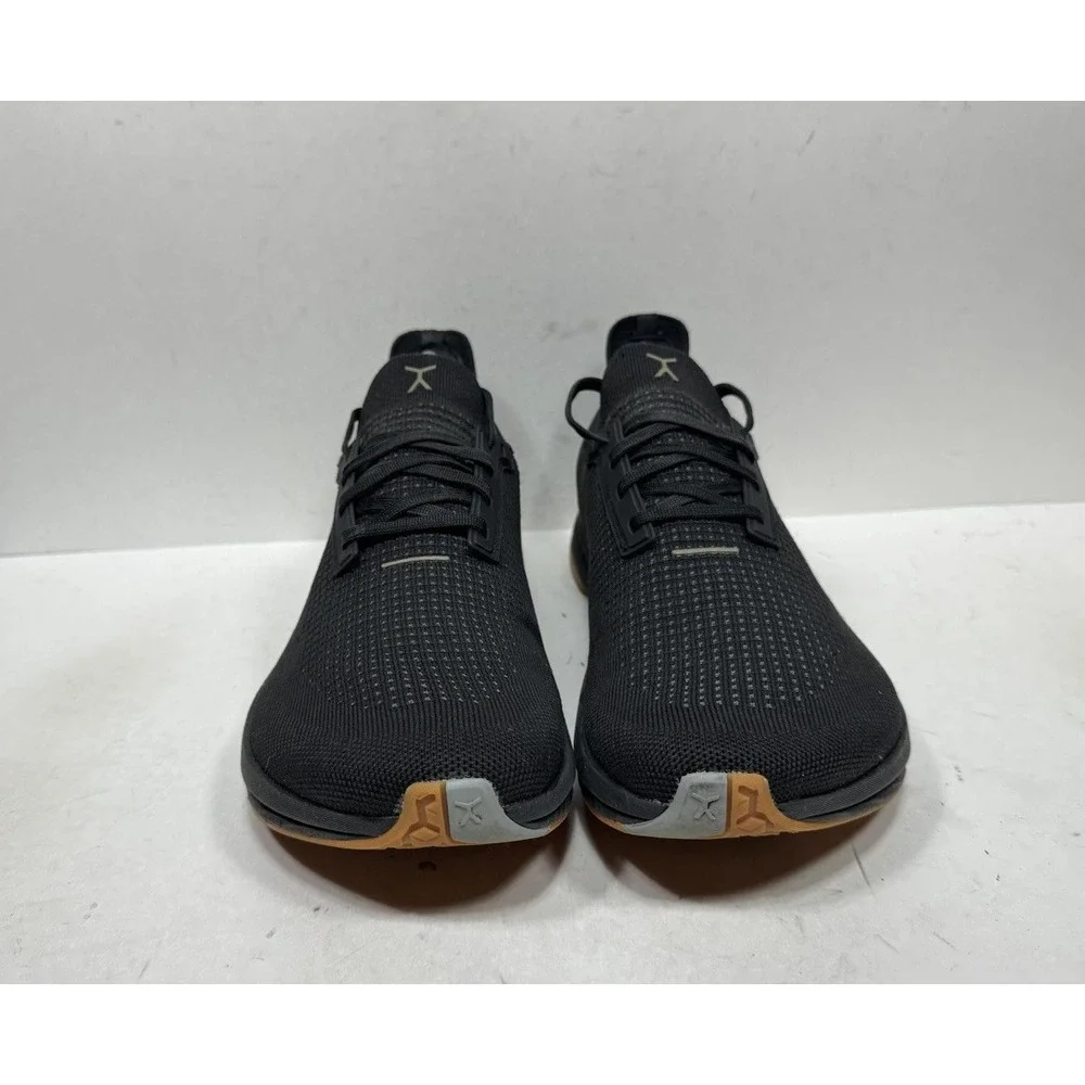 Flux Adapt Runner Black Gum Running Athletic Barefoot Knit Shoes Mens Size 10